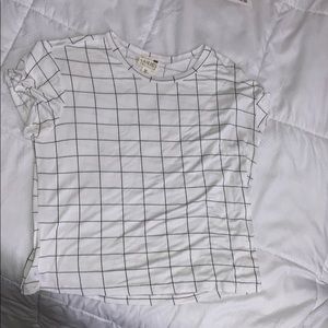 Crop top cube style shirt